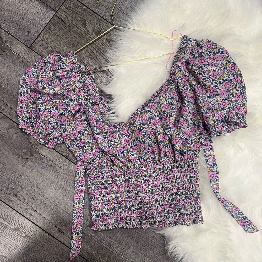 Floral Crop Top